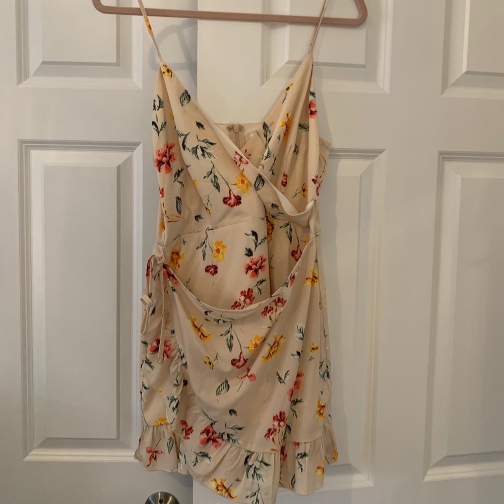 Gianni ruffle mini dress